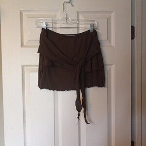 Vintage Portocruz beach coverup Brown Size Large